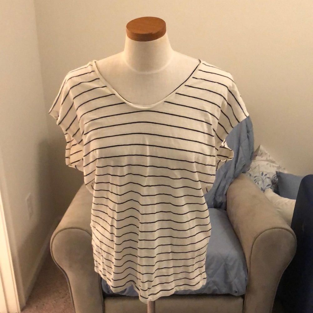BCBG generation striped top Medium